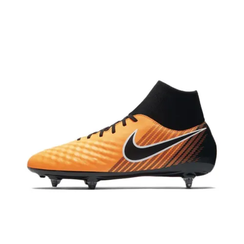 Nike Magista Onda II Soccer Shoes Men Mid-Top Black/Yellow