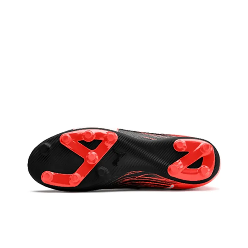 PUMA EvoKNIT Ftb Ii Fg Firm Ground 'Red Black'-3