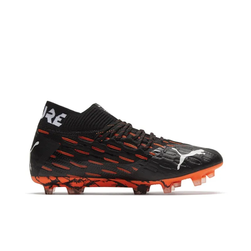 PUMA Future 6.1 Netfit Fg Ag 'Black Shocking Orange'-1