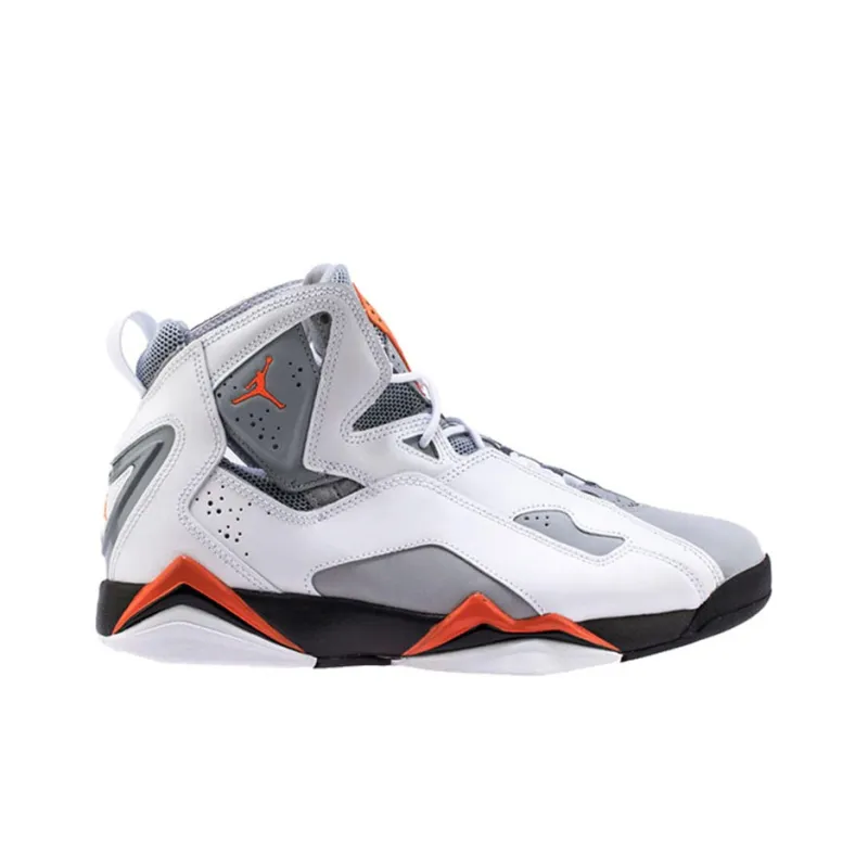 Jordan True Flight White Orange Grey-1