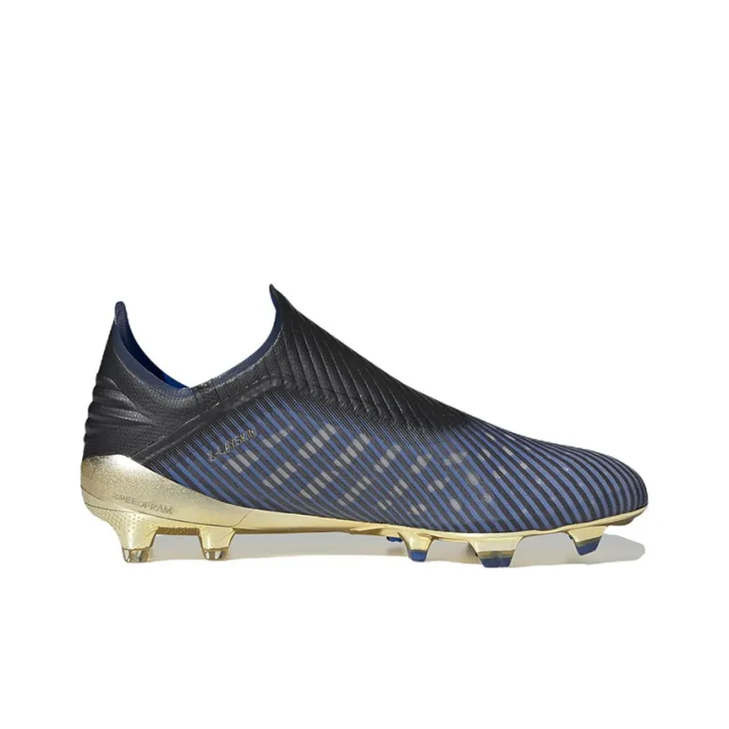 Adidas X 19+ Fg Black Gold Blue-1