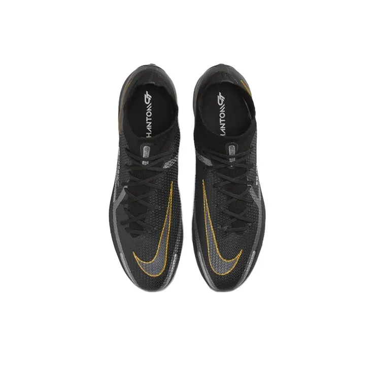 Nike Phatnom GT2 Elite Df Fg Black Metallic Gold-3