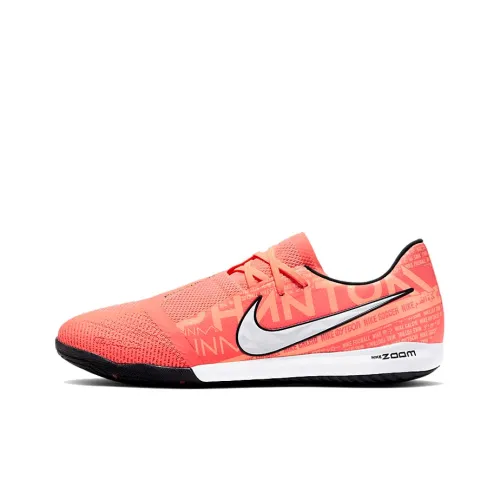 Nike Phantom Venom Soccer Shoes Unisex Low-Top Pink/White