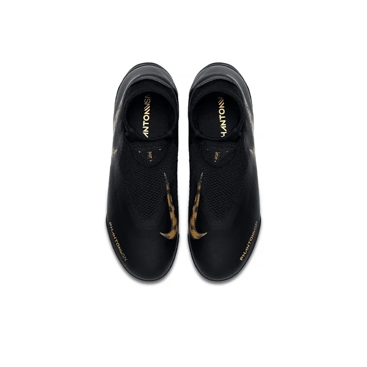 Nike Phantom Vision Academy Df Tf 'Black Metallic Vivid Gold'-3