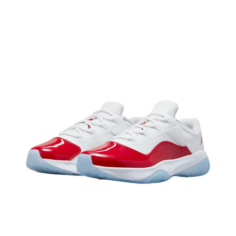 Air Jordan 11 Cmft Low 'White Gym Red'-2