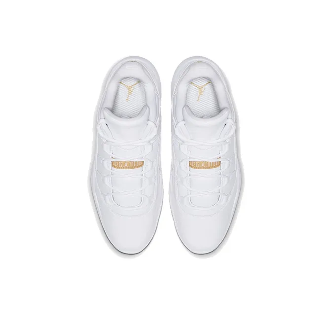 Jordan 11 Retro Low Golf White Metallic Gold-3