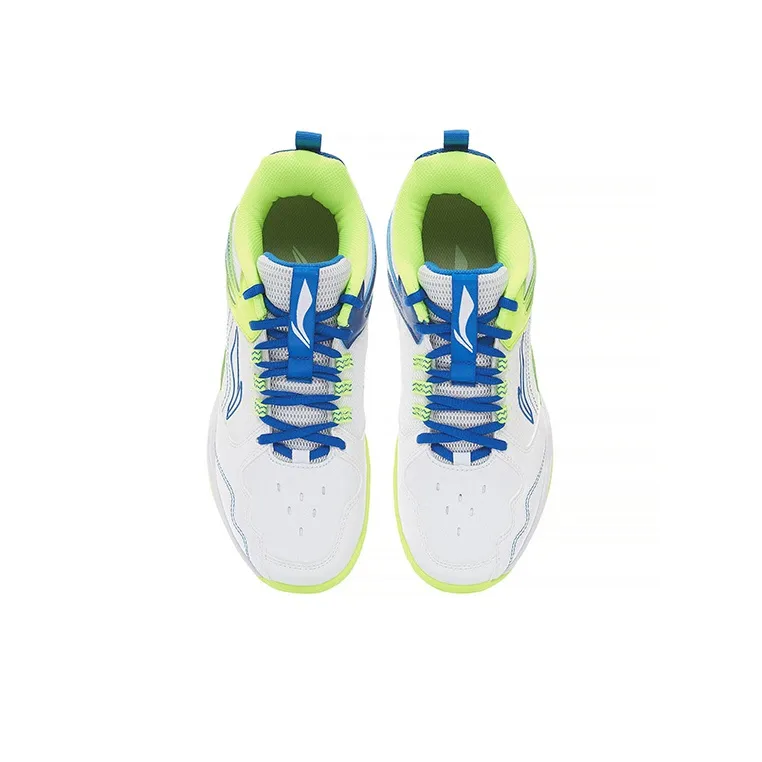LINING Sound Waves Badminton Shoes Unisex Low Top Standard White/Pale Blue-3