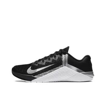 Nike Metcon 6 Black Metallic Silver Women's