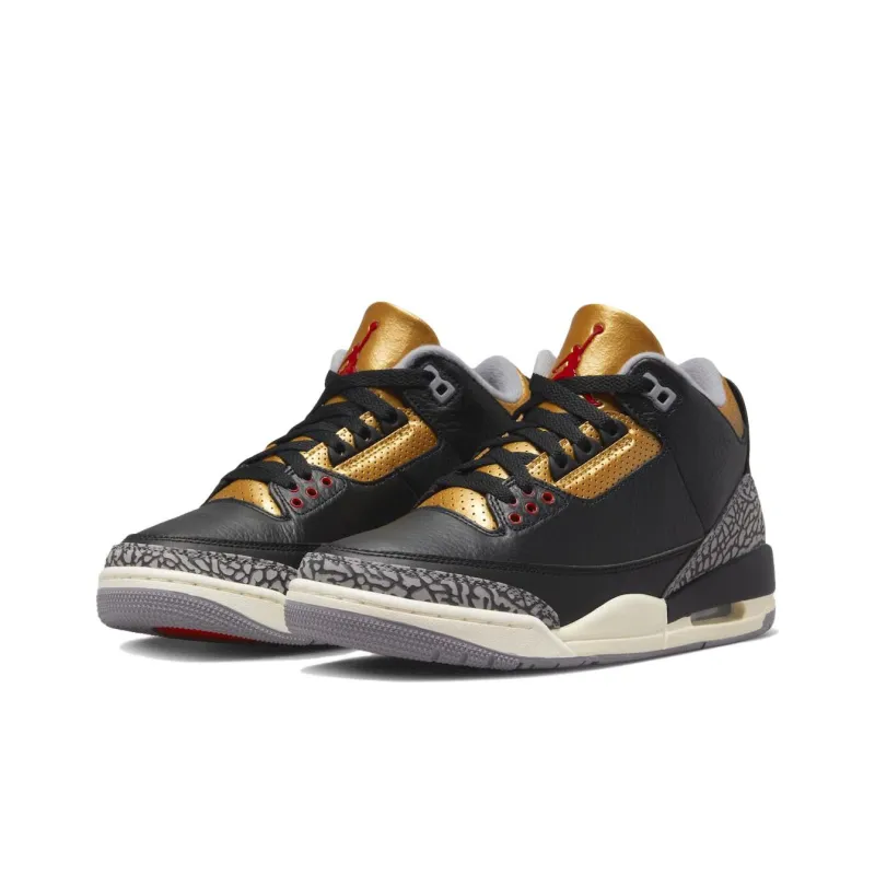 Air Jordan 3 Retro 'Black Gold' Women's-2