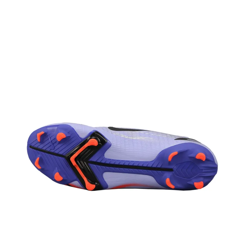 Nike Mercurial Superfly 8 Mg Kylian Mbappe Flames Purple Red Sole-4