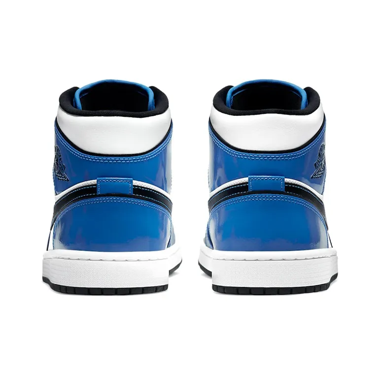 Jordan 1 Mid Signal Blue-4