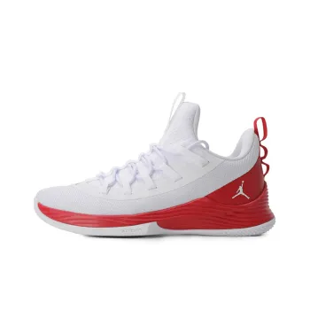 JORDAN Ultra.Fly 2 Low White Gym Red