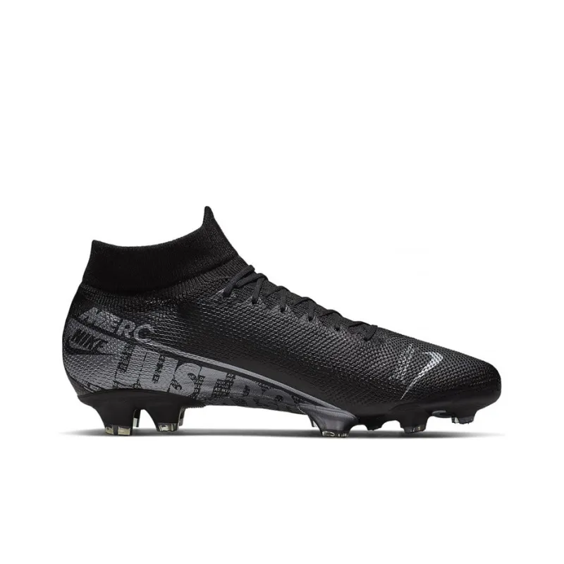 Nike Mercurial Superfly 7 Pro Fg 'Black Metallic Cool Grey'-1
