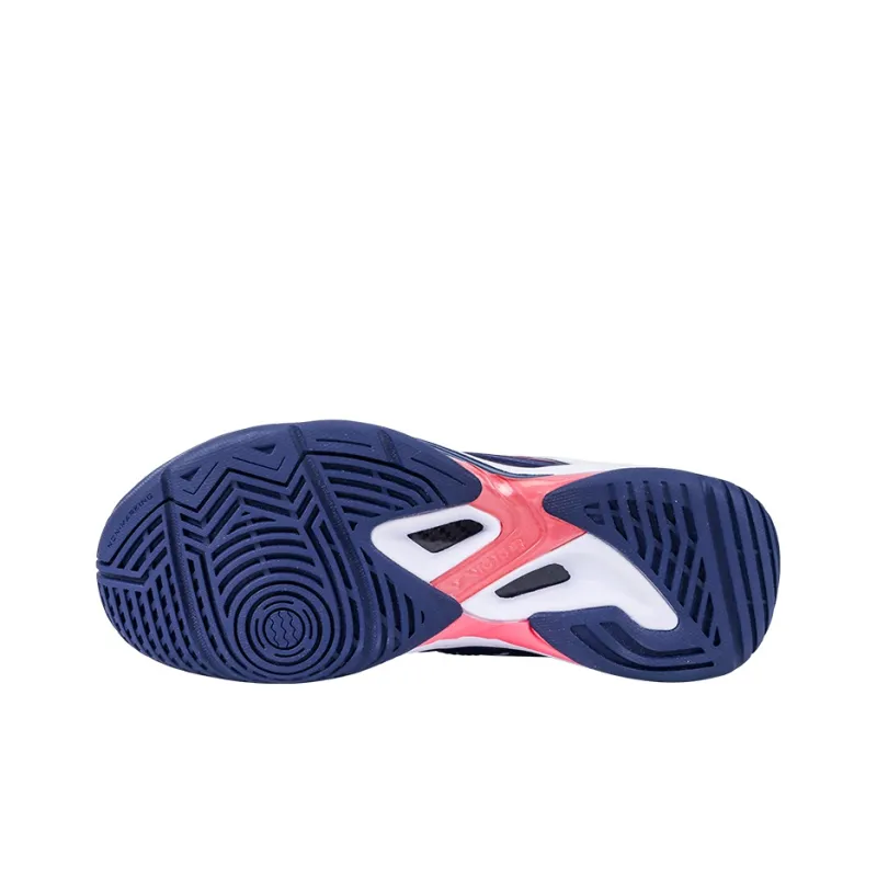VICTOR 9300 Cushioning Anti-Slip And Wear-Resistant Coverage Support Low-Top Badminton Shoes Unisex Navy Blue-3