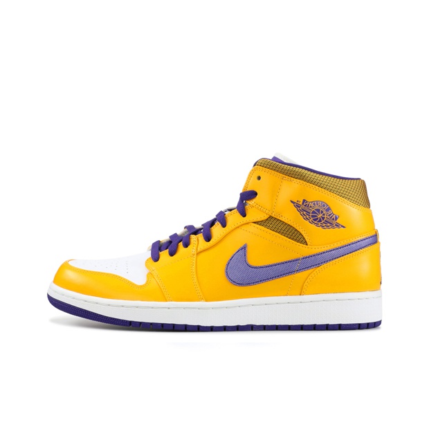 JORDAN 1 Mid Lakers POIZON