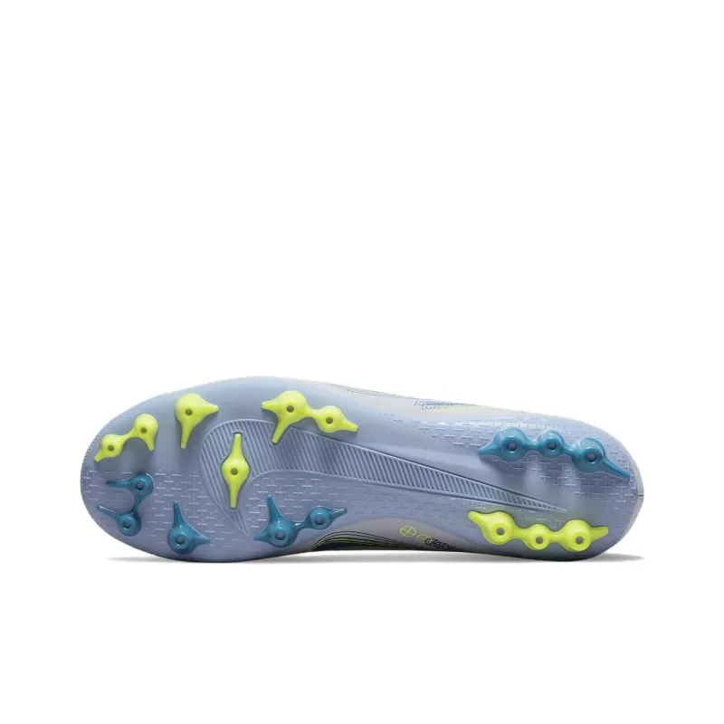 Nike Superfly 8 Academy AG 'Gray Light Blue Yellow'-5