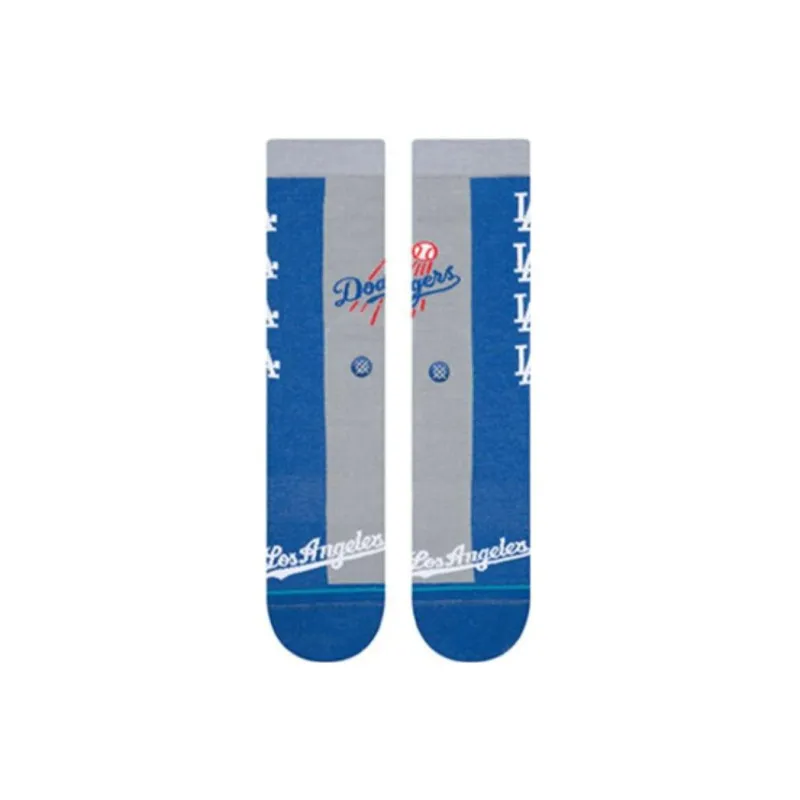 Stance x MLB SS23 Knee-High Socks Men's Dodger Blue-1