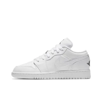 Jordan 1 Low GS Triple White
