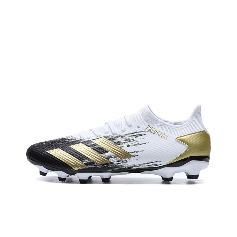Adidas Predator 20.3 Low Mg 'White Black Gold'-0