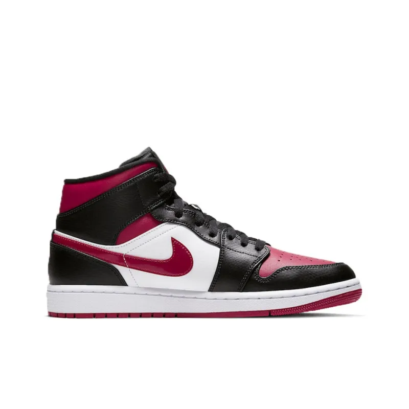 Jordan 1 Mid 'Bred Toe'-1