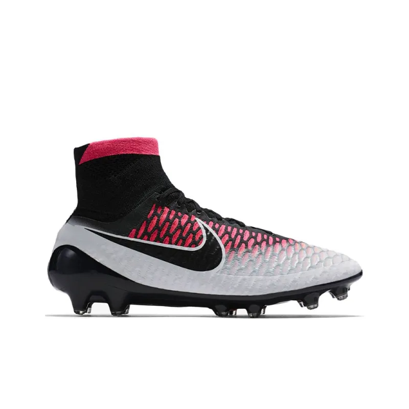 Nike Magista Obra Soccer Shoes Men High-Top White/Black/Green/Red-1