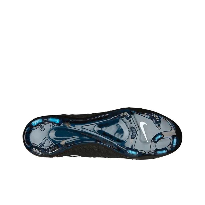 Nike Mercurial Superfly Soccer Shoes Men High Top Black/White/Blue-4
