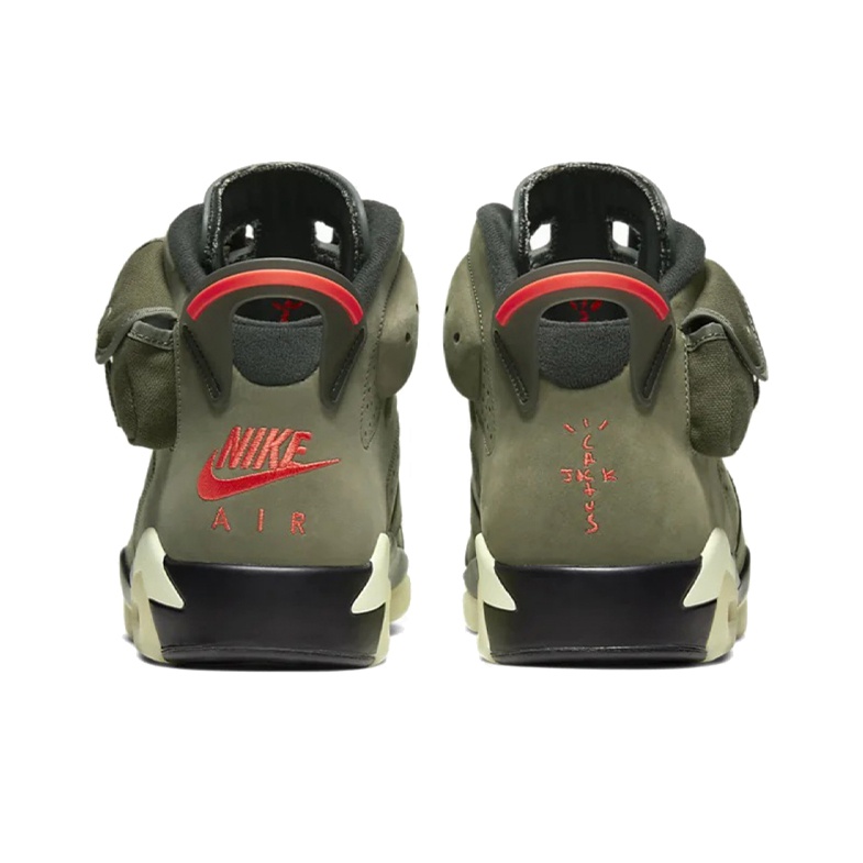 Travis Scott X Jordan 6 Retro Olive POIZON