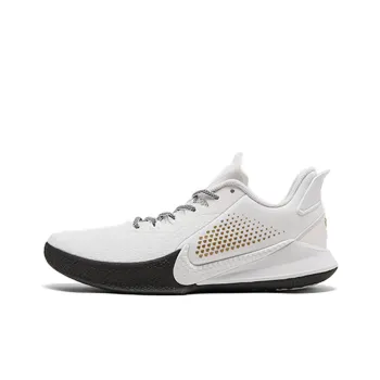 Nike Mamba Fury White Metallic Gold