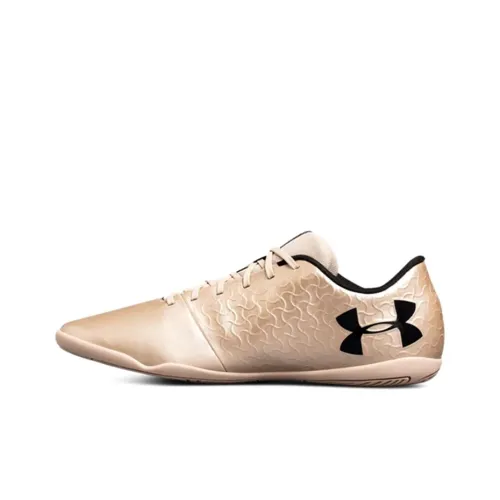 Under Armour Soccer Shoes Unisex Low-Top Gold