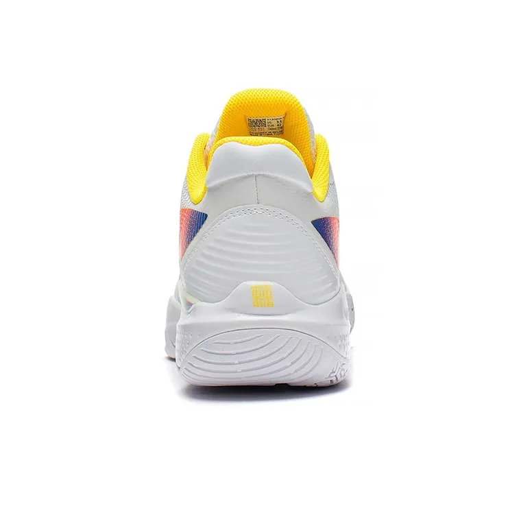 LiNing Thunder Series Anti-Slip Wear-Resistant Low-Top Badminton Shoes Unisex Standard White-5