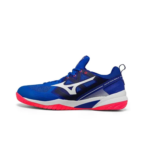 Mizuno Fang Badminton Shoes Men Low Top Blue/White