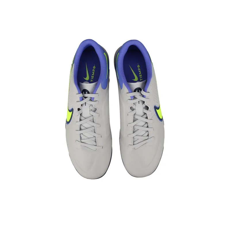 Nike Legend 9 Academy Tf Turf Low Top Soccer Shoes Grey Gray-3