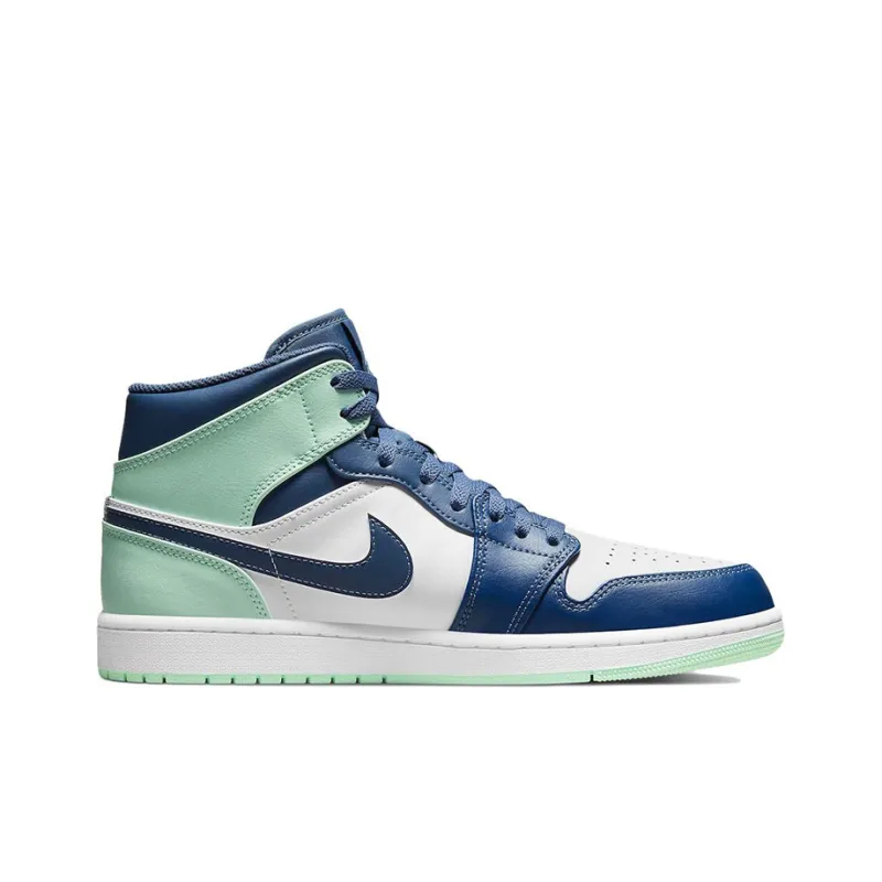 Jordan 1 Mid Mystic Navy Mint Foam-1