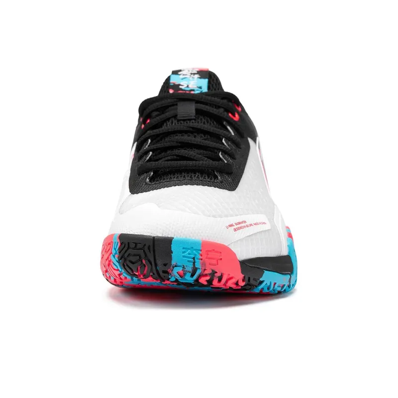 LINING Badminton Shoes Unisex Low Top White/Black/Blue/Red-3