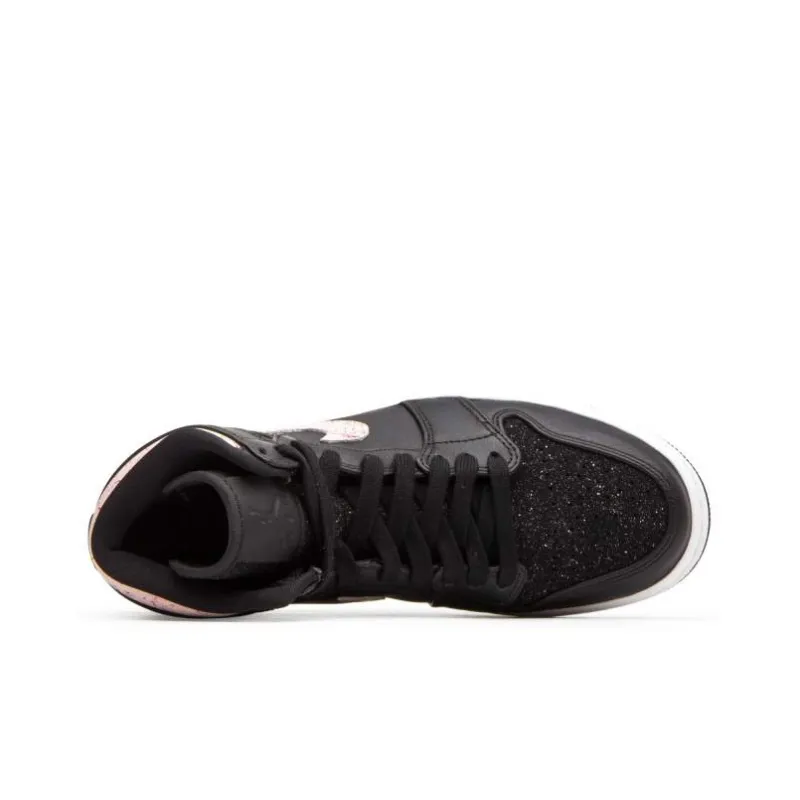 Jordan 1 Retro High Black Silt Red Women's-4