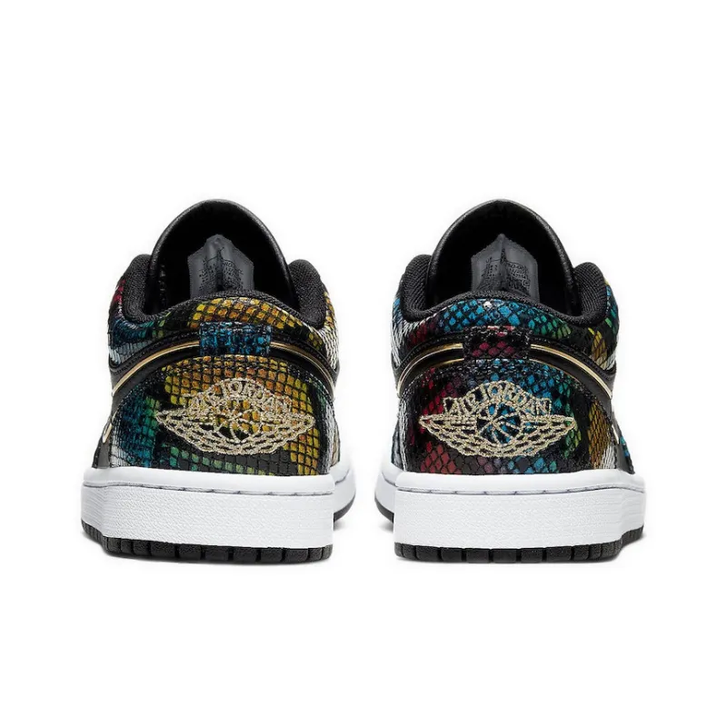 Jordan 1 Low Multicolor Snakeskin 2020 Women's-4