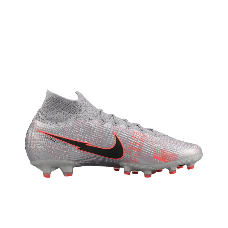 Nike Superfly 7 Elite Ag Pro Metallic Grey Crimson-1