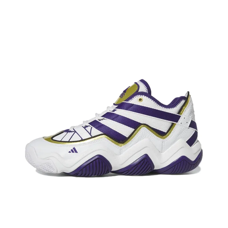 Adidas Top Ten 2010 White Purple Gold-0