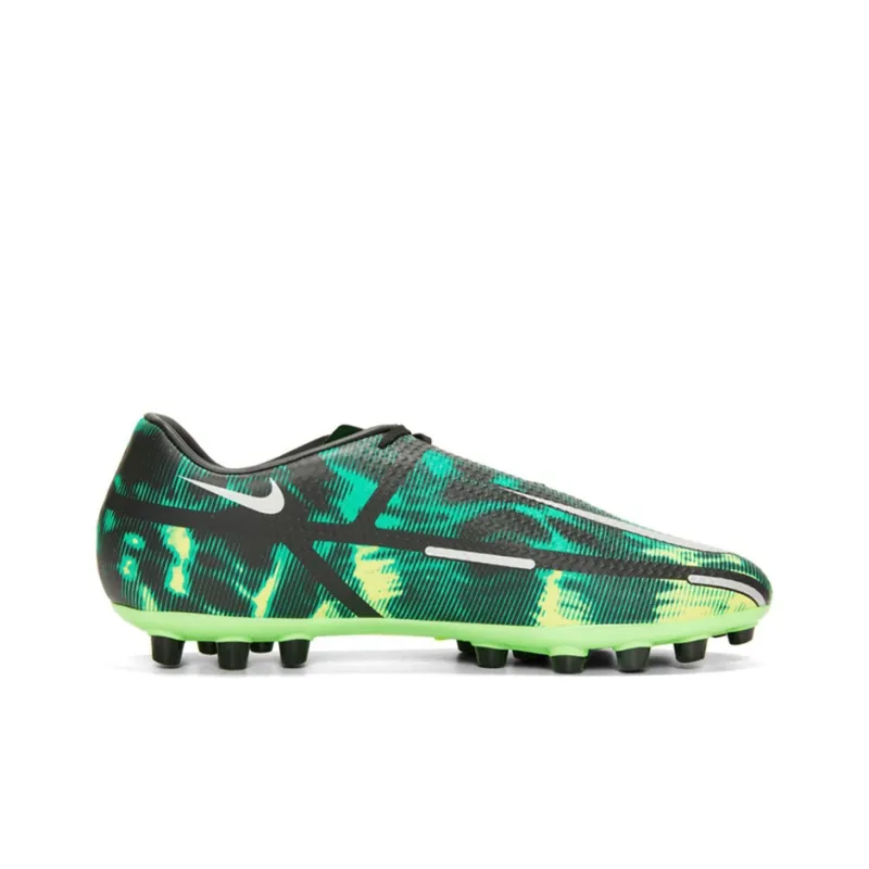 Nike Phantom GT2 Academy SWAG 'Black Green Strike Metallic Platinum'-1