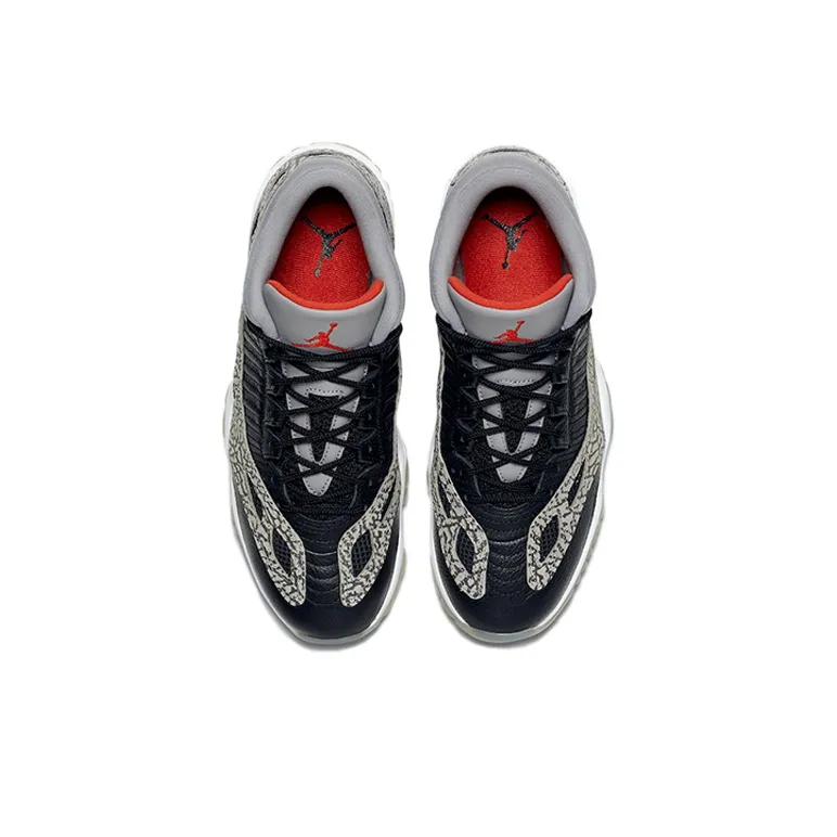 Jordan 11 Retro Low Ie Black Cement-3