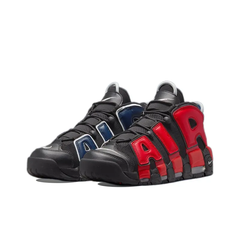Nike Air More Uptempo 96 Alternates Split Black Varsity Red-2