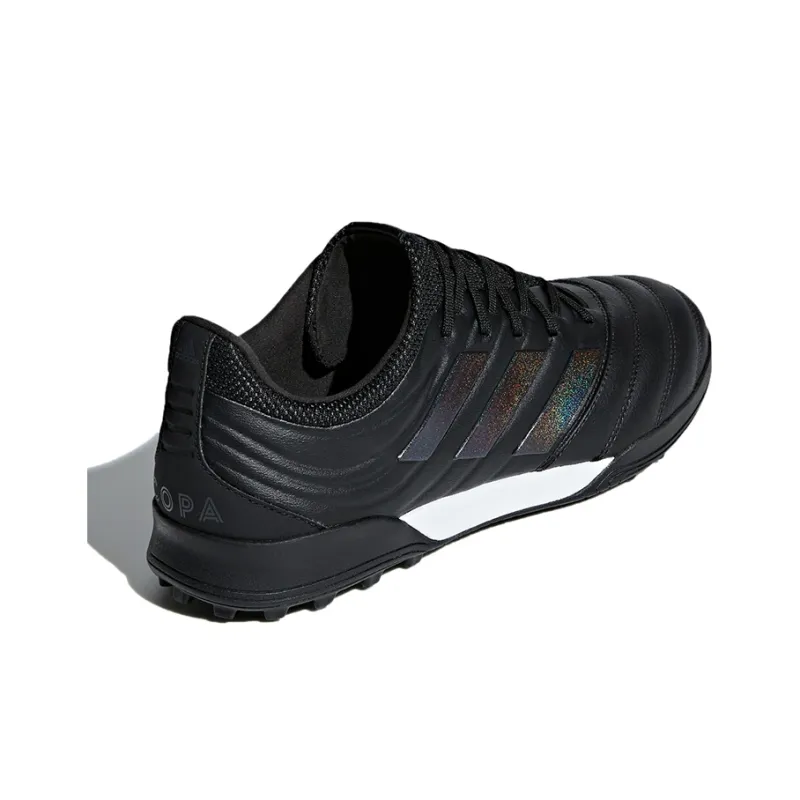 Adidas Copa 19.3 TF Rubber Broken Studs Wear resistant And Lightweight Soccer Shoes Men's Black-3