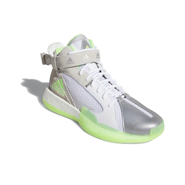 Adidas Posterize Vintage Basketball Shoes 'Grey Green'-2