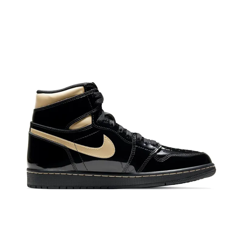 Jordan 1 Retro High Black Metallic Gold 2020-1