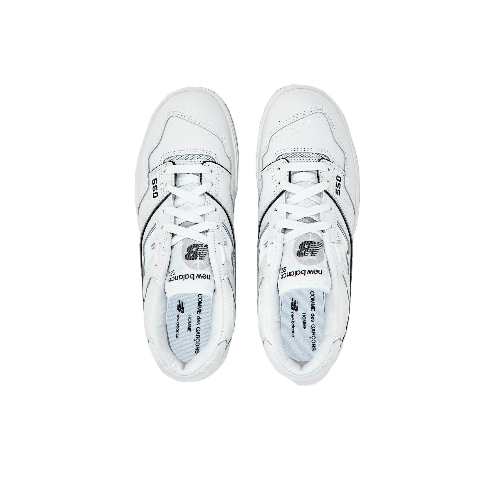 New Balance 550 Comme Des Garcons Homme White Standard (D