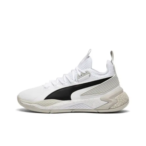 PUMA Uproar Vintage Basketball Shoes Men Low-Top White/Black