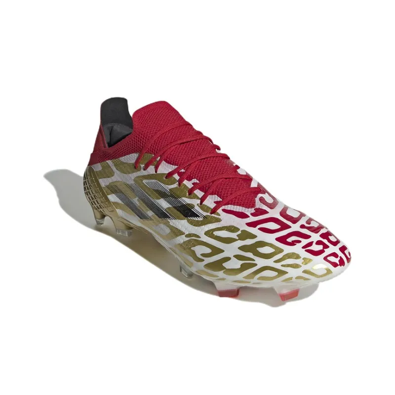 Adidas X Speedflow Mo Salah.1 Fg Gold White Scarlet-2