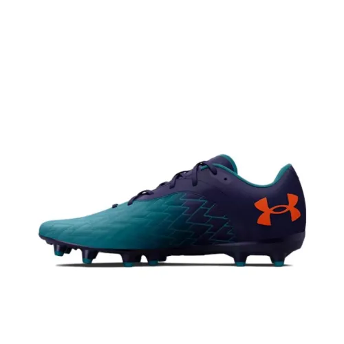 Under Armour Magnetico Select 2.0 Soccer Shoes Men Low-Top Blue Purple