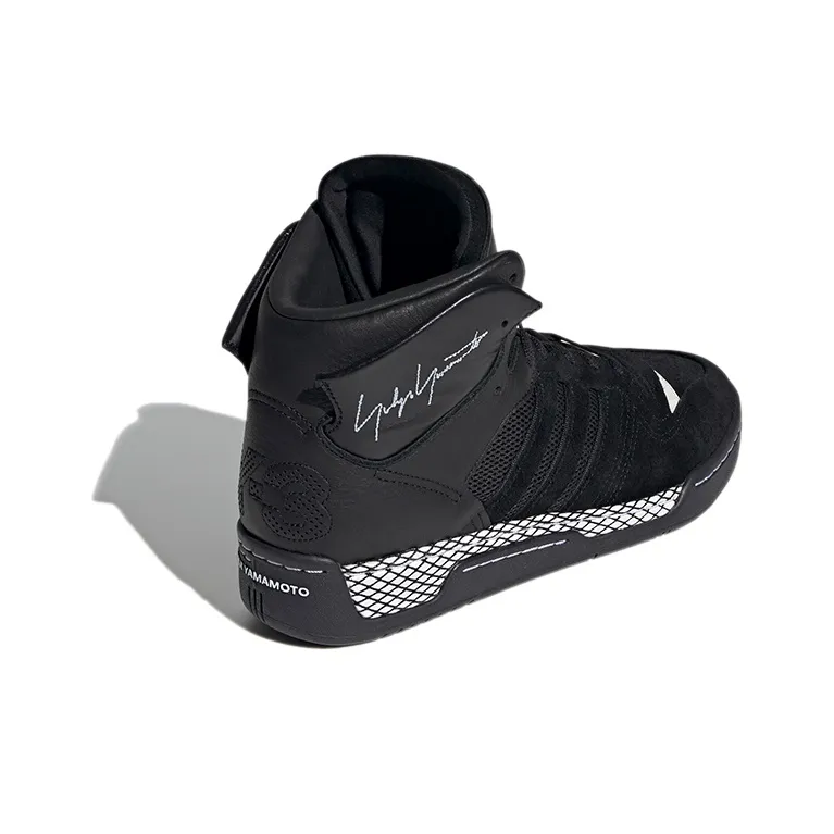 Adidas Y 3 Hayworth Black White Black-3