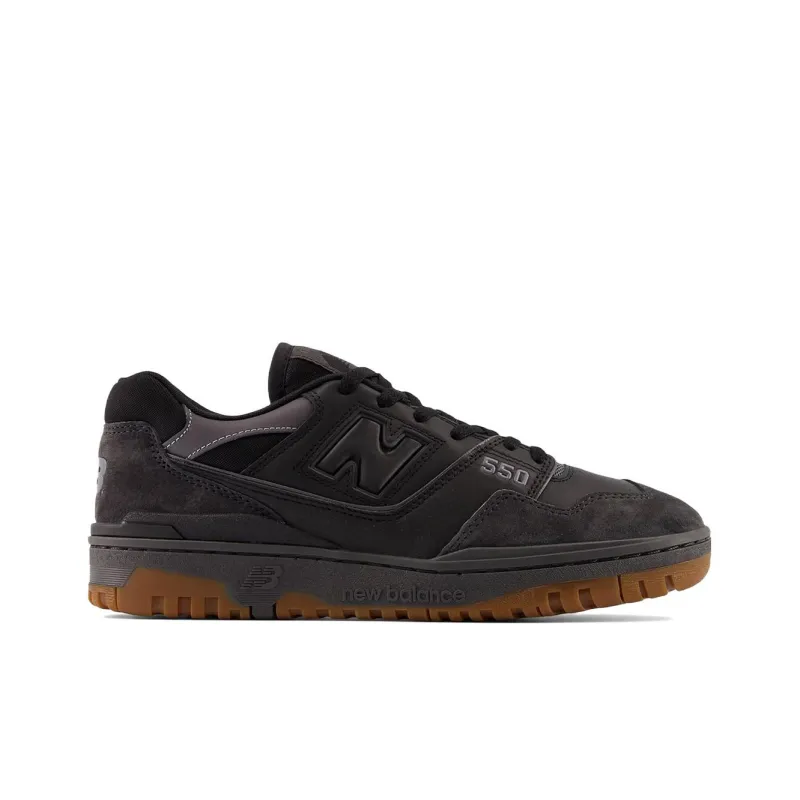 New Balance 550 Black Gum White-1